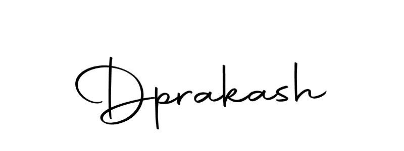 How to make Dprakash signature? Autography-DOLnW is a professional autograph style. Create handwritten signature for Dprakash name. Dprakash signature style 10 images and pictures png