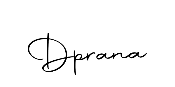 How to make Dprana signature? Autography-DOLnW is a professional autograph style. Create handwritten signature for Dprana name. Dprana signature style 10 images and pictures png
