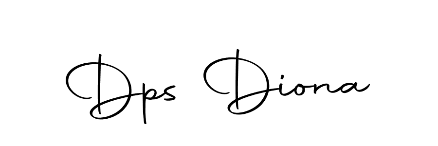 Use a signature maker to create a handwritten signature online. With this signature software, you can design (Autography-DOLnW) your own signature for name Dps Diona. Dps Diona signature style 10 images and pictures png