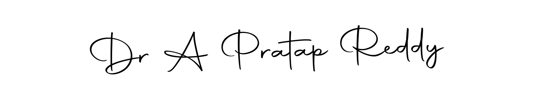 You should practise on your own different ways (Autography-DOLnW) to write your name (Dr A Pratap Reddy) in signature. don't let someone else do it for you. Dr A Pratap Reddy signature style 10 images and pictures png
