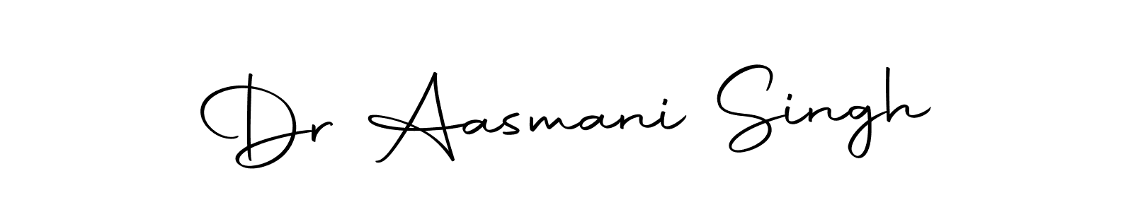 Here are the top 10 professional signature styles for the name Dr Aasmani Singh. These are the best autograph styles you can use for your name. Dr Aasmani Singh signature style 10 images and pictures png