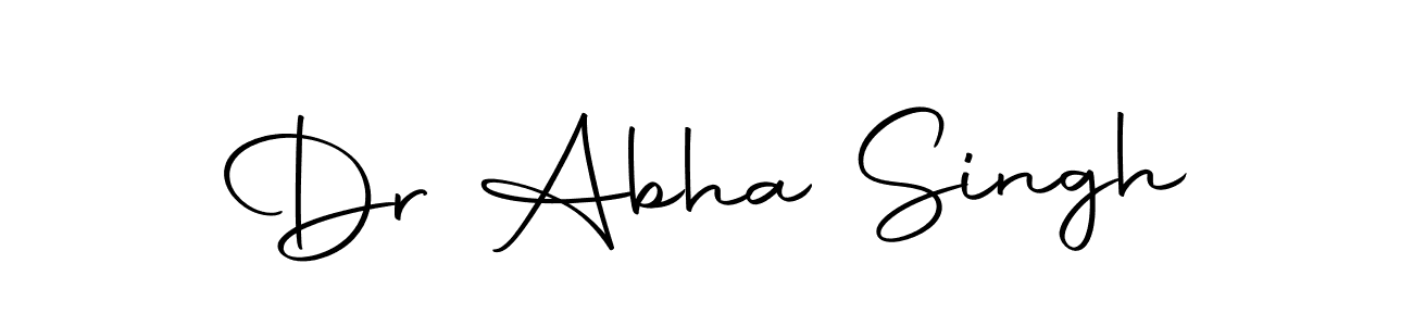 The best way (Autography-DOLnW) to make a short signature is to pick only two or three words in your name. The name Dr Abha Singh include a total of six letters. For converting this name. Dr Abha Singh signature style 10 images and pictures png
