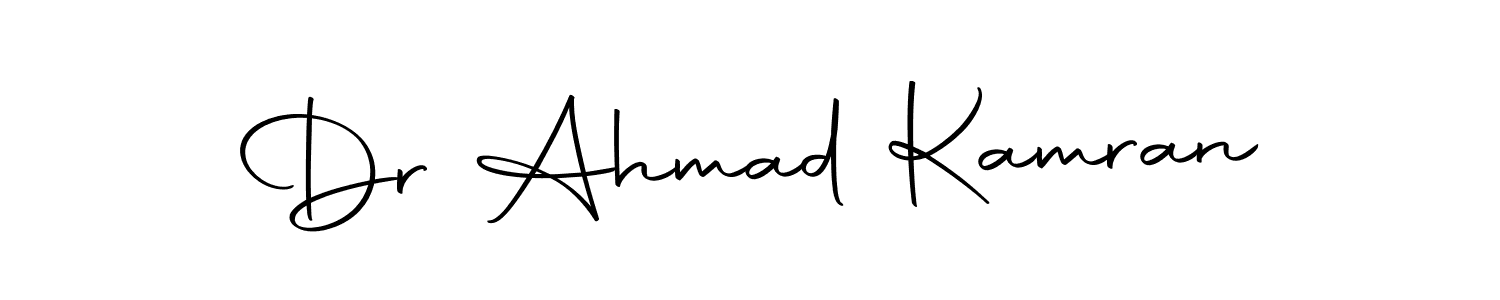 It looks lik you need a new signature style for name Dr Ahmad Kamran. Design unique handwritten (Autography-DOLnW) signature with our free signature maker in just a few clicks. Dr Ahmad Kamran signature style 10 images and pictures png