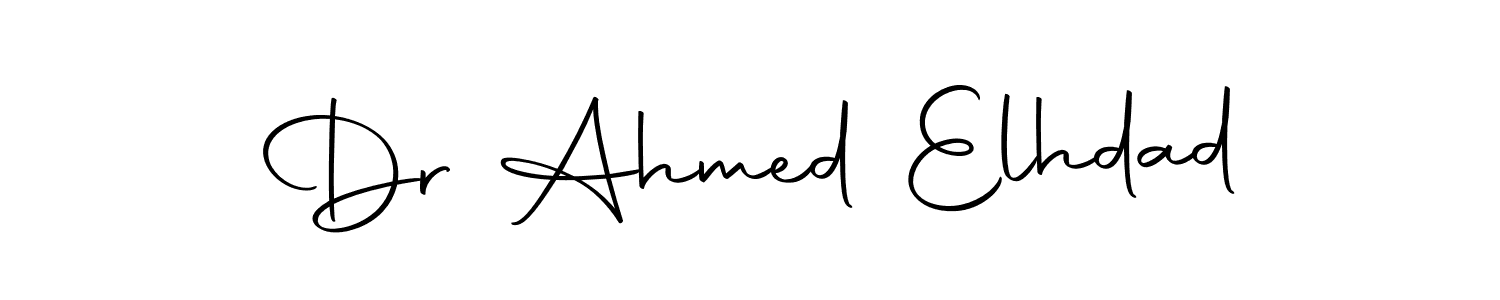 How to make Dr Ahmed Elhdad signature? Autography-DOLnW is a professional autograph style. Create handwritten signature for Dr Ahmed Elhdad name. Dr Ahmed Elhdad signature style 10 images and pictures png