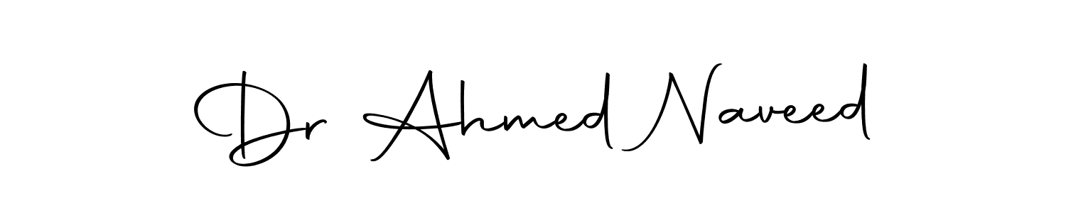Make a short Dr Ahmed Naveed signature style. Manage your documents anywhere anytime using Autography-DOLnW. Create and add eSignatures, submit forms, share and send files easily. Dr Ahmed Naveed signature style 10 images and pictures png