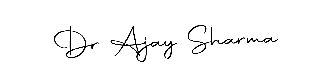 Once you've used our free online signature maker to create your best signature Autography-DOLnW style, it's time to enjoy all of the benefits that Dr Ajay Sharma name signing documents. Dr Ajay Sharma signature style 10 images and pictures png