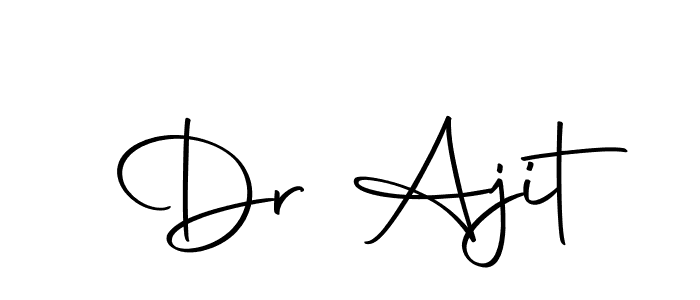 Also we have Dr Ajit name is the best signature style. Create professional handwritten signature collection using Autography-DOLnW autograph style. Dr Ajit signature style 10 images and pictures png