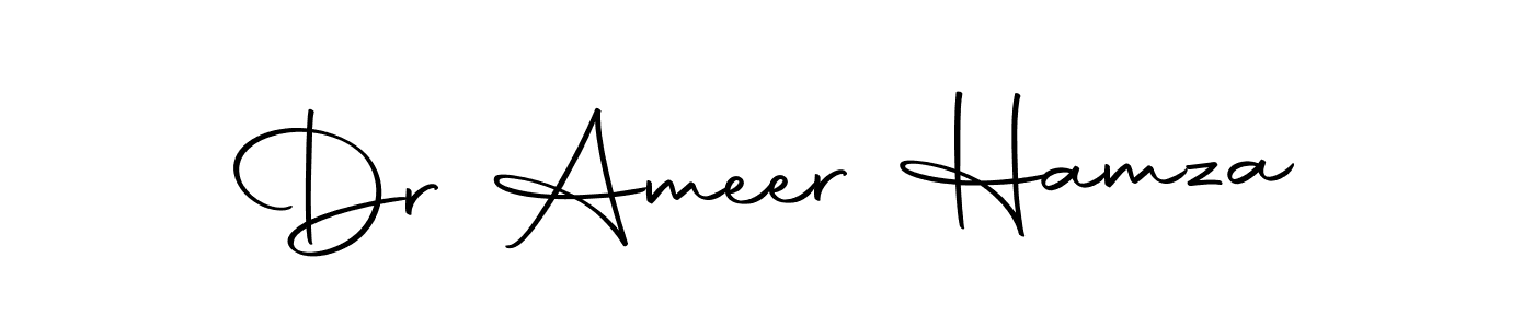 The best way (Autography-DOLnW) to make a short signature is to pick only two or three words in your name. The name Dr Ameer Hamza include a total of six letters. For converting this name. Dr Ameer Hamza signature style 10 images and pictures png