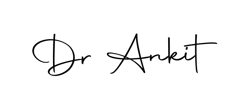 Create a beautiful signature design for name Dr Ankit. With this signature (Autography-DOLnW) fonts, you can make a handwritten signature for free. Dr Ankit signature style 10 images and pictures png