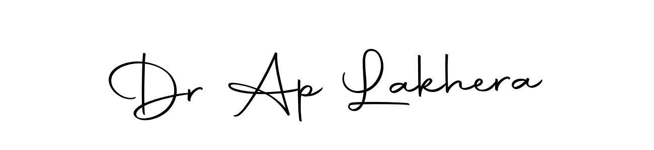 Similarly Autography-DOLnW is the best handwritten signature design. Signature creator online .You can use it as an online autograph creator for name Dr Ap Lakhera. Dr Ap Lakhera signature style 10 images and pictures png