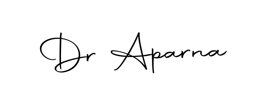 You should practise on your own different ways (Autography-DOLnW) to write your name (Dr Aparna) in signature. don't let someone else do it for you. Dr Aparna signature style 10 images and pictures png