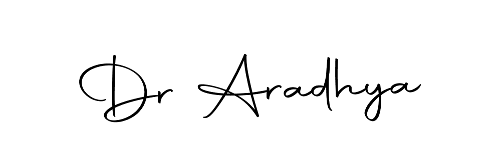 The best way (Autography-DOLnW) to make a short signature is to pick only two or three words in your name. The name Dr Aradhya include a total of six letters. For converting this name. Dr Aradhya signature style 10 images and pictures png