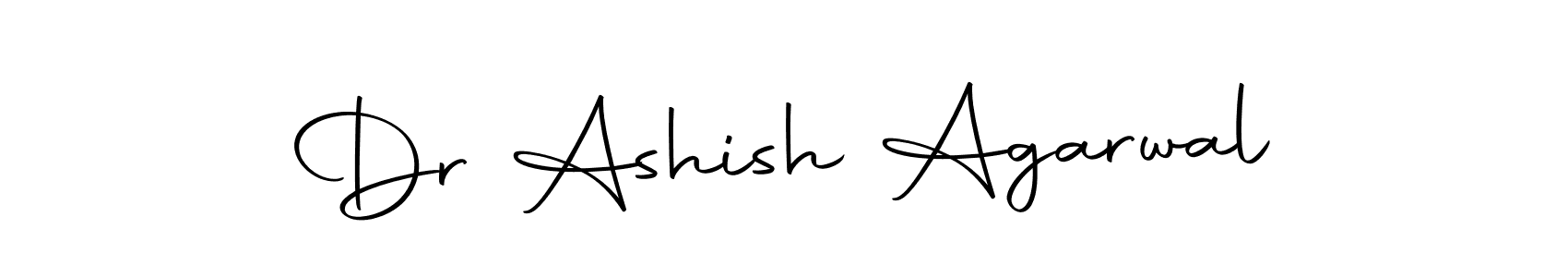 Create a beautiful signature design for name Dr Ashish Agarwal. With this signature (Autography-DOLnW) fonts, you can make a handwritten signature for free. Dr Ashish Agarwal signature style 10 images and pictures png