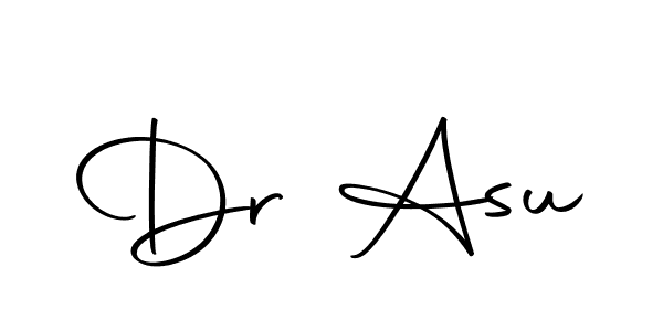 Create a beautiful signature design for name Dr Asu. With this signature (Autography-DOLnW) fonts, you can make a handwritten signature for free. Dr Asu signature style 10 images and pictures png