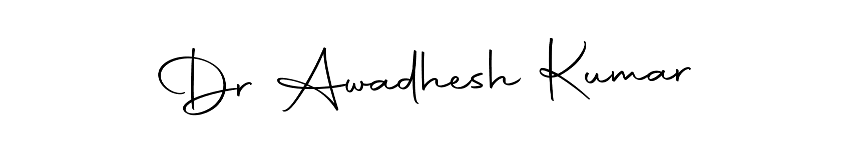 Use a signature maker to create a handwritten signature online. With this signature software, you can design (Autography-DOLnW) your own signature for name Dr Awadhesh Kumar. Dr Awadhesh Kumar signature style 10 images and pictures png