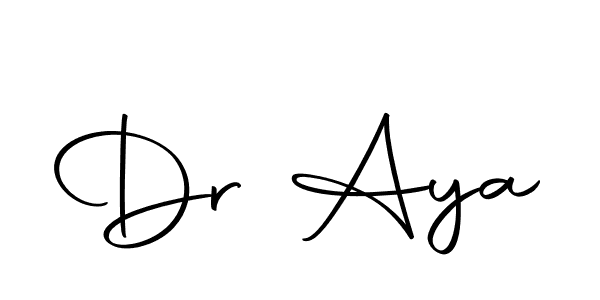 Also You can easily find your signature by using the search form. We will create Dr Aya name handwritten signature images for you free of cost using Autography-DOLnW sign style. Dr Aya signature style 10 images and pictures png