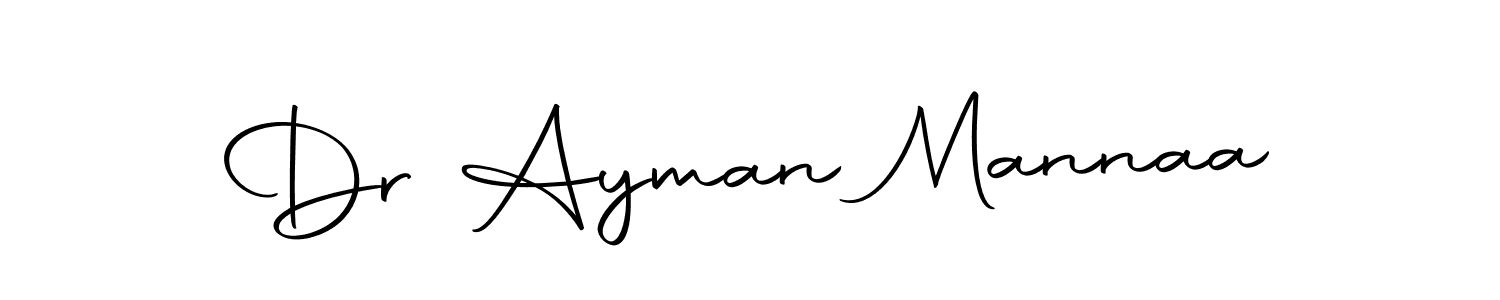 The best way (Autography-DOLnW) to make a short signature is to pick only two or three words in your name. The name Dr Ayman Mannaa include a total of six letters. For converting this name. Dr Ayman Mannaa signature style 10 images and pictures png