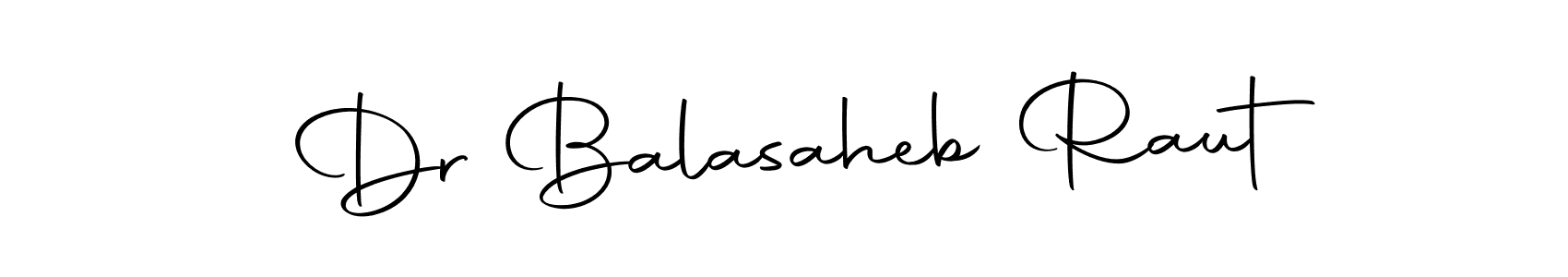 Design your own signature with our free online signature maker. With this signature software, you can create a handwritten (Autography-DOLnW) signature for name Dr Balasaheb Raut. Dr Balasaheb Raut signature style 10 images and pictures png