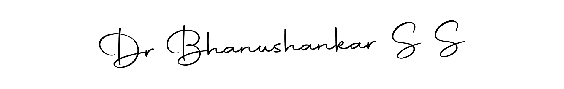 It looks lik you need a new signature style for name Dr Bhanushankar S S. Design unique handwritten (Autography-DOLnW) signature with our free signature maker in just a few clicks. Dr Bhanushankar S S signature style 10 images and pictures png