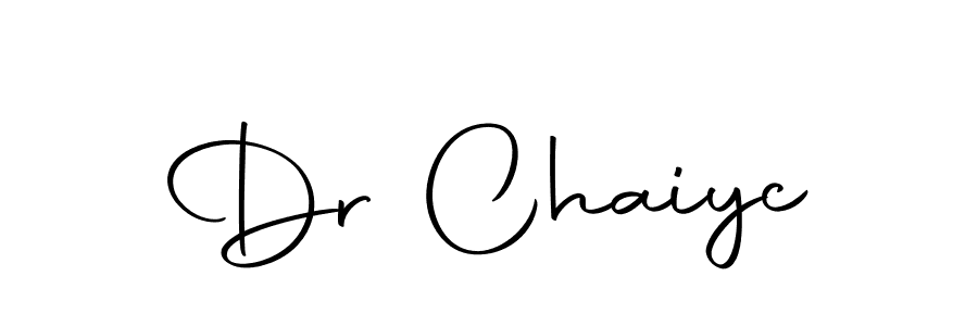 Make a short Dr Chaiyc signature style. Manage your documents anywhere anytime using Autography-DOLnW. Create and add eSignatures, submit forms, share and send files easily. Dr Chaiyc signature style 10 images and pictures png