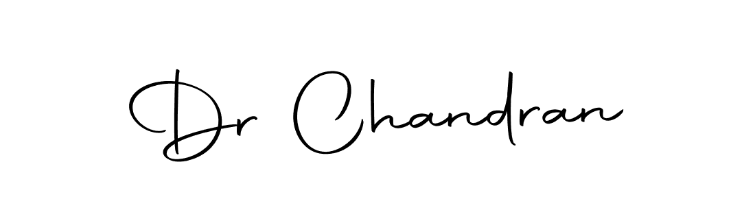 Autography-DOLnW is a professional signature style that is perfect for those who want to add a touch of class to their signature. It is also a great choice for those who want to make their signature more unique. Get Dr Chandran name to fancy signature for free. Dr Chandran signature style 10 images and pictures png