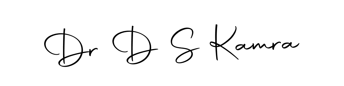 The best way (Autography-DOLnW) to make a short signature is to pick only two or three words in your name. The name Dr D S Kamra include a total of six letters. For converting this name. Dr D S Kamra signature style 10 images and pictures png