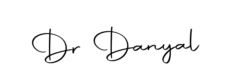 How to make Dr Danyal name signature. Use Autography-DOLnW style for creating short signs online. This is the latest handwritten sign. Dr Danyal signature style 10 images and pictures png