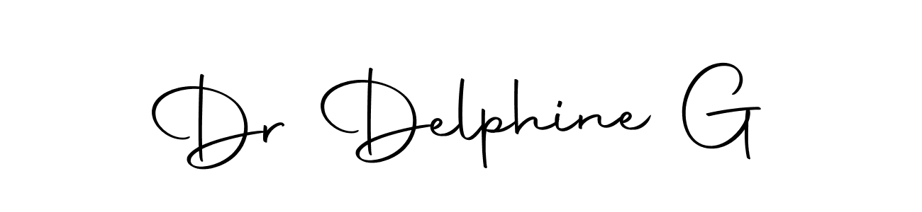 Also we have Dr Delphine G name is the best signature style. Create professional handwritten signature collection using Autography-DOLnW autograph style. Dr Delphine G signature style 10 images and pictures png