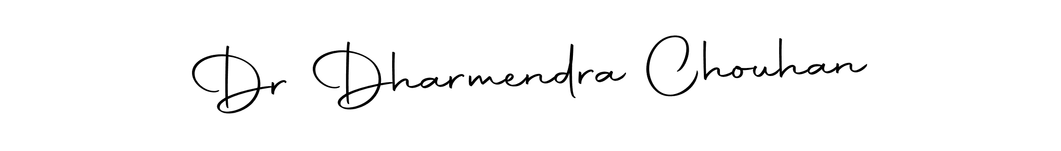 Make a beautiful signature design for name Dr Dharmendra Chouhan. With this signature (Autography-DOLnW) style, you can create a handwritten signature for free. Dr Dharmendra Chouhan signature style 10 images and pictures png