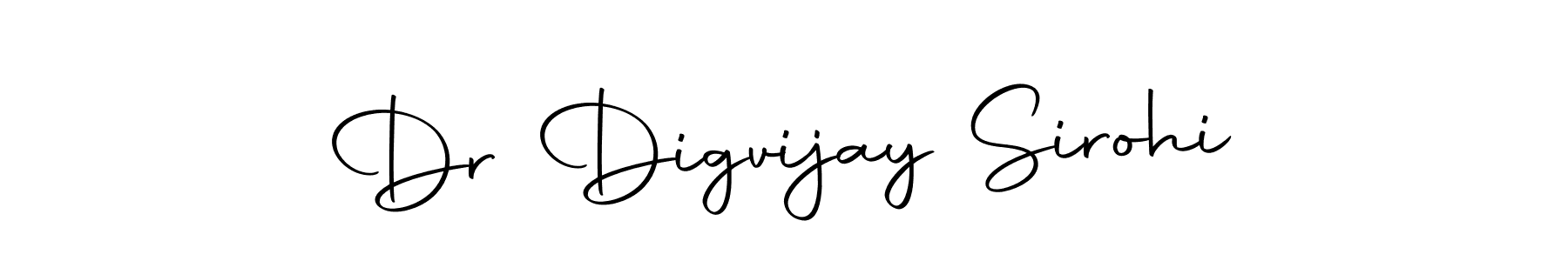 You can use this online signature creator to create a handwritten signature for the name Dr Digvijay Sirohi. This is the best online autograph maker. Dr Digvijay Sirohi signature style 10 images and pictures png
