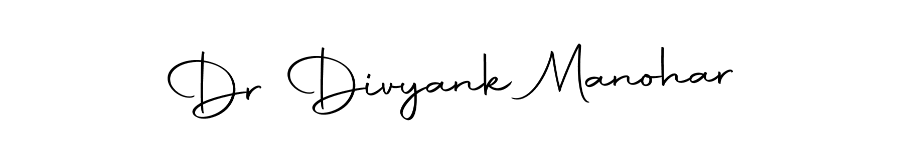 Make a beautiful signature design for name Dr Divyank Manohar. With this signature (Autography-DOLnW) style, you can create a handwritten signature for free. Dr Divyank Manohar signature style 10 images and pictures png