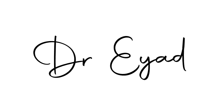 You can use this online signature creator to create a handwritten signature for the name Dr Eyad. This is the best online autograph maker. Dr Eyad signature style 10 images and pictures png