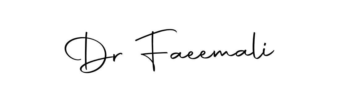 It looks lik you need a new signature style for name Dr Faeemali. Design unique handwritten (Autography-DOLnW) signature with our free signature maker in just a few clicks. Dr Faeemali signature style 10 images and pictures png
