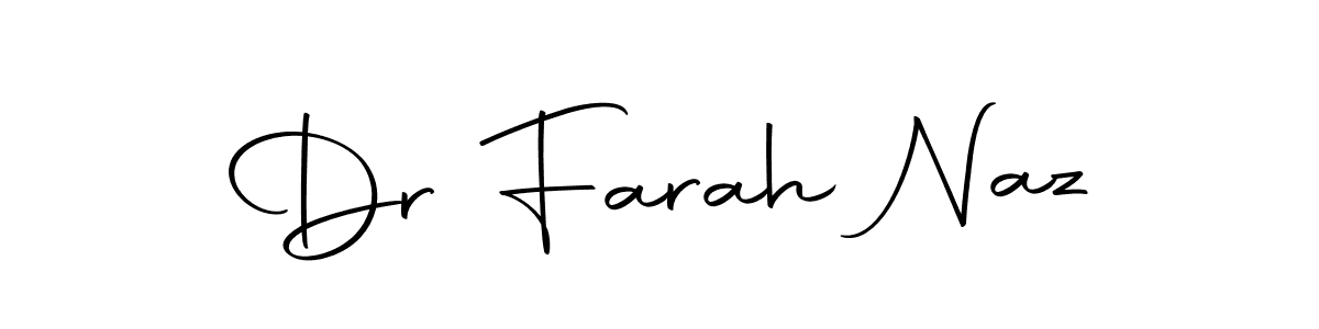 Make a beautiful signature design for name Dr Farah Naz. Use this online signature maker to create a handwritten signature for free. Dr Farah Naz signature style 10 images and pictures png