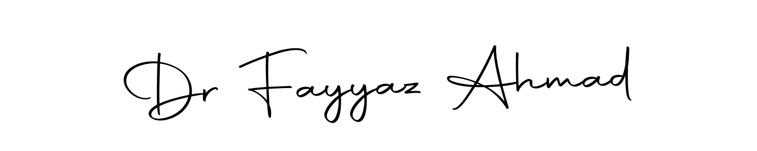 Autography-DOLnW is a professional signature style that is perfect for those who want to add a touch of class to their signature. It is also a great choice for those who want to make their signature more unique. Get Dr Fayyaz Ahmad name to fancy signature for free. Dr Fayyaz Ahmad signature style 10 images and pictures png