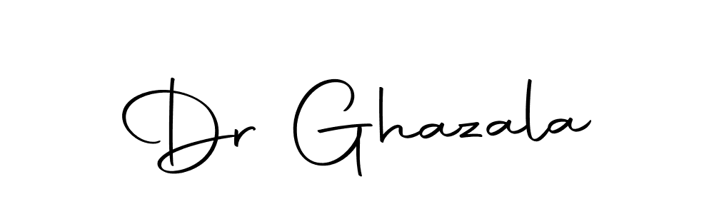 Autography-DOLnW is a professional signature style that is perfect for those who want to add a touch of class to their signature. It is also a great choice for those who want to make their signature more unique. Get Dr Ghazala name to fancy signature for free. Dr Ghazala signature style 10 images and pictures png