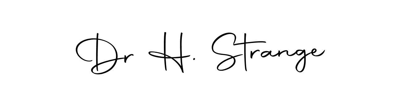 It looks lik you need a new signature style for name Dr H. Strange. Design unique handwritten (Autography-DOLnW) signature with our free signature maker in just a few clicks. Dr H. Strange signature style 10 images and pictures png