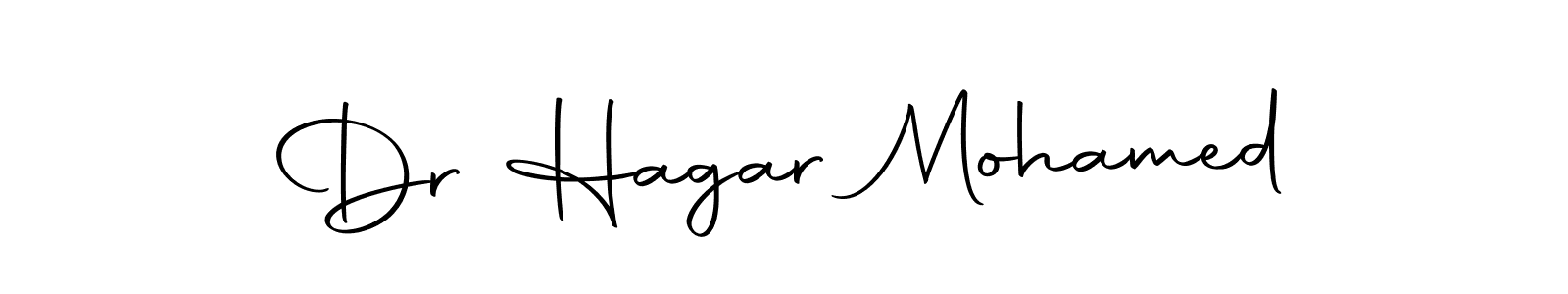 Use a signature maker to create a handwritten signature online. With this signature software, you can design (Autography-DOLnW) your own signature for name Dr Hagar Mohamed. Dr Hagar Mohamed signature style 10 images and pictures png