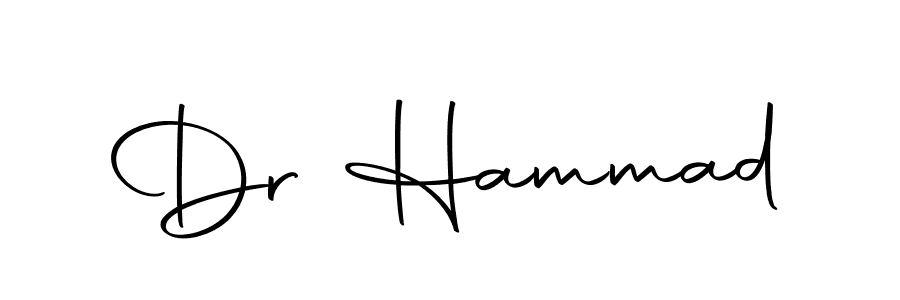 Use a signature maker to create a handwritten signature online. With this signature software, you can design (Autography-DOLnW) your own signature for name Dr Hammad. Dr Hammad signature style 10 images and pictures png