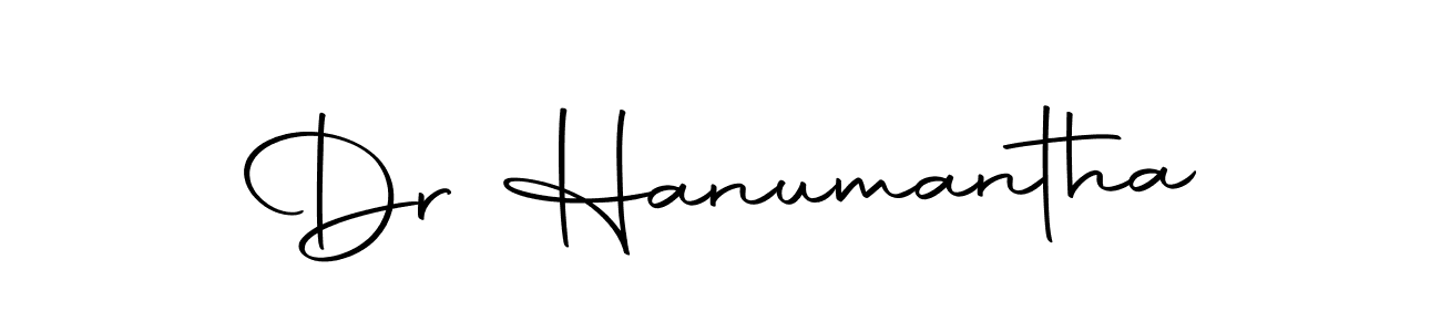 Create a beautiful signature design for name Dr Hanumantha. With this signature (Autography-DOLnW) fonts, you can make a handwritten signature for free. Dr Hanumantha signature style 10 images and pictures png