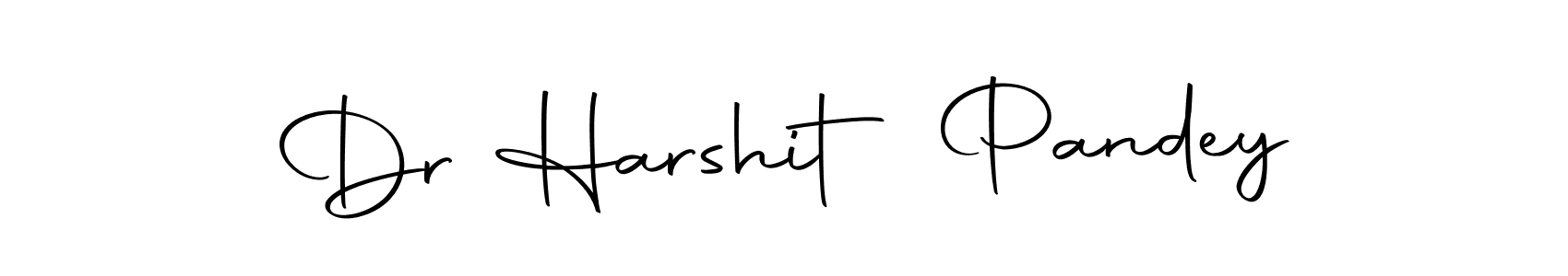Design your own signature with our free online signature maker. With this signature software, you can create a handwritten (Autography-DOLnW) signature for name Dr Harshit Pandey. Dr Harshit Pandey signature style 10 images and pictures png