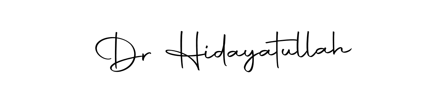 Also we have Dr Hidayatullah name is the best signature style. Create professional handwritten signature collection using Autography-DOLnW autograph style. Dr Hidayatullah signature style 10 images and pictures png