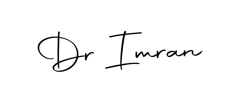 Create a beautiful signature design for name Dr Imran. With this signature (Autography-DOLnW) fonts, you can make a handwritten signature for free. Dr Imran signature style 10 images and pictures png