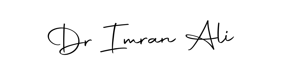 Create a beautiful signature design for name Dr Imran Ali. With this signature (Autography-DOLnW) fonts, you can make a handwritten signature for free. Dr Imran Ali signature style 10 images and pictures png
