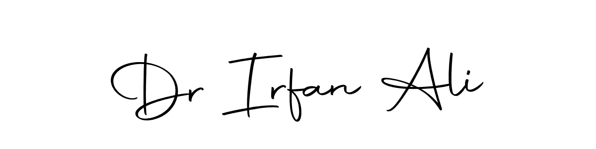 Make a beautiful signature design for name Dr Irfan Ali. With this signature (Autography-DOLnW) style, you can create a handwritten signature for free. Dr Irfan Ali signature style 10 images and pictures png