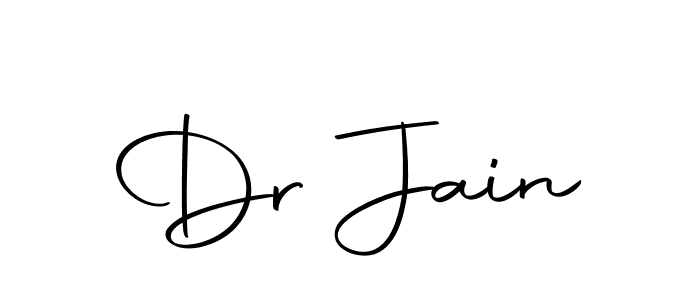 The best way (Autography-DOLnW) to make a short signature is to pick only two or three words in your name. The name Dr Jain include a total of six letters. For converting this name. Dr Jain signature style 10 images and pictures png