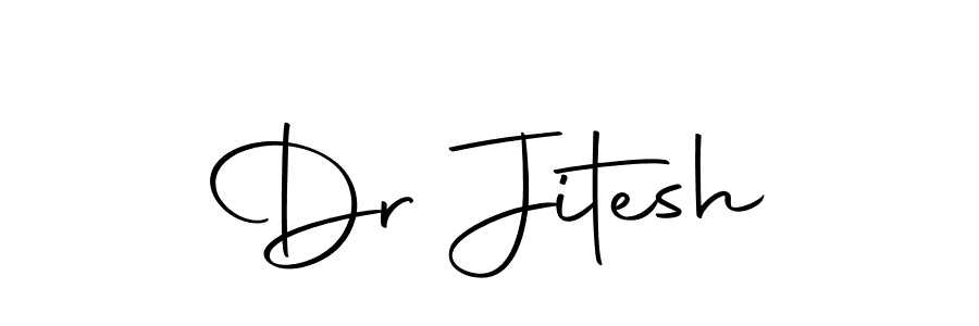 How to make Dr Jitesh signature? Autography-DOLnW is a professional autograph style. Create handwritten signature for Dr Jitesh name. Dr Jitesh signature style 10 images and pictures png