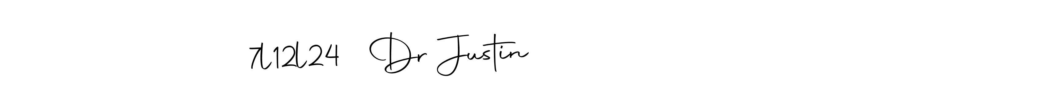 It looks lik you need a new signature style for name Dr Justin                  7l12l24. Design unique handwritten (Autography-DOLnW) signature with our free signature maker in just a few clicks. Dr Justin                  7l12l24 signature style 10 images and pictures png