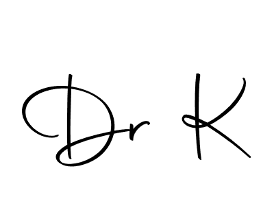 How to make Dr K name signature. Use Autography-DOLnW style for creating short signs online. This is the latest handwritten sign. Dr K signature style 10 images and pictures png