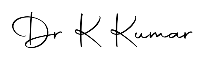 Download transparent PNG signature for name Dr K Kumar styled with Autography-DOLnW font. Ready to paste directly into PDF and Word agreements. Dr K Kumar signature style 10 images and pictures png